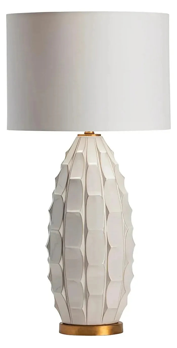 Kitalpha of Old Orchard Table Lamps (2-Pack), White, Contemporary