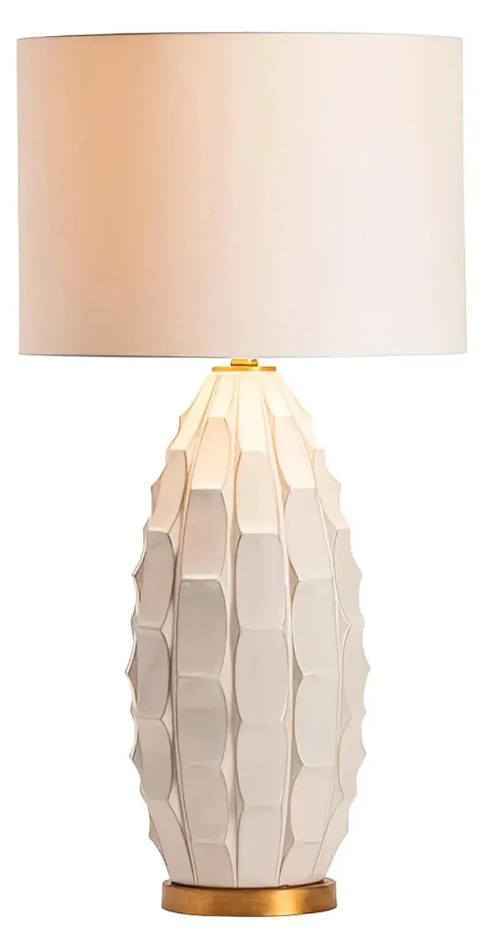 Kitalpha of Old Orchard Table Lamps (2-Pack), White, Contemporary