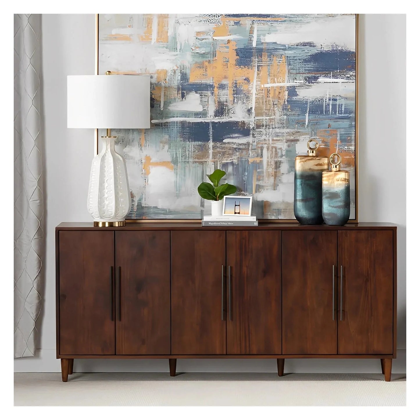 Elnath of Vineyard Sound Table Lamps (2-Pack), White, Transitional