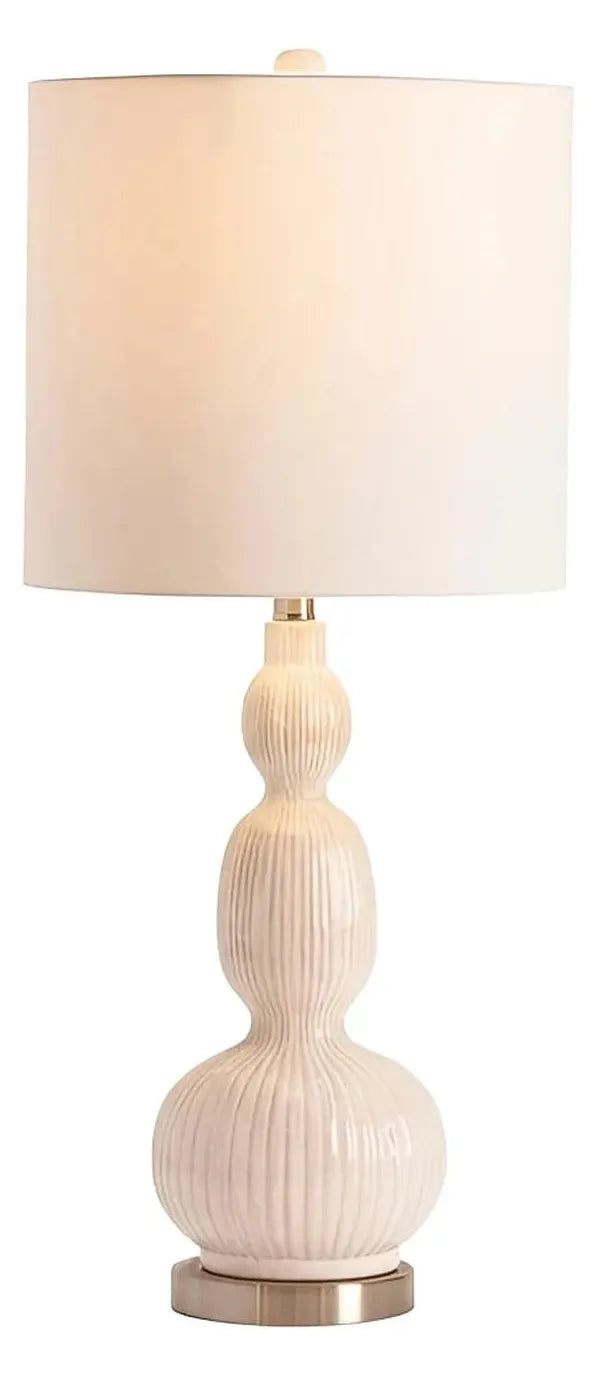 Arided of Ocean Point Table Lamps (2-Pack), White, Coastal