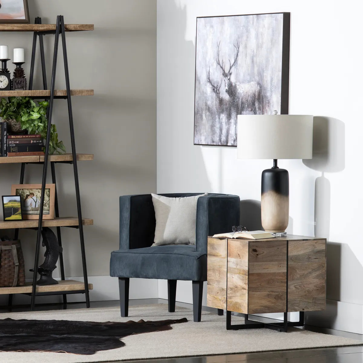 Diphda of Brunswick Table Lamps (2-Pack), Brown, Transitional