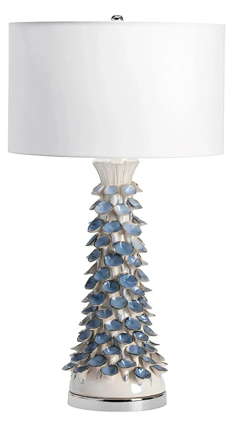 Rigel of Providence Table Lamps (2-Pack), Blue, Coastal