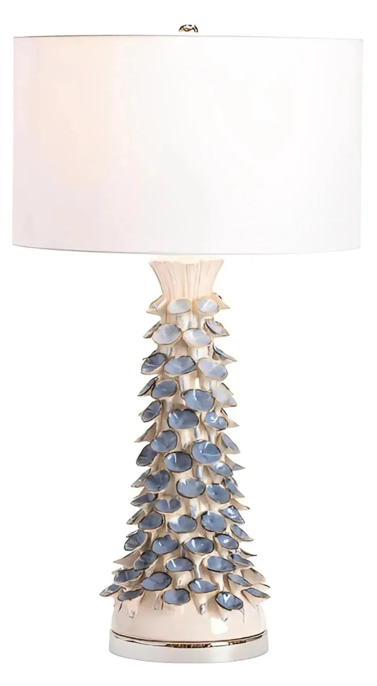 Rigel of Providence Table Lamps (2-Pack), Blue, Coastal