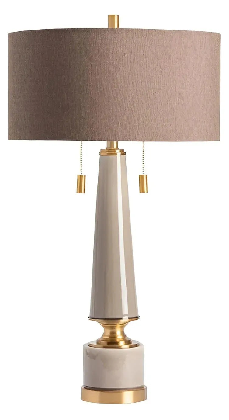 Arided of Blue Hill Table Lamps (2-Pack), Brown, Traditional