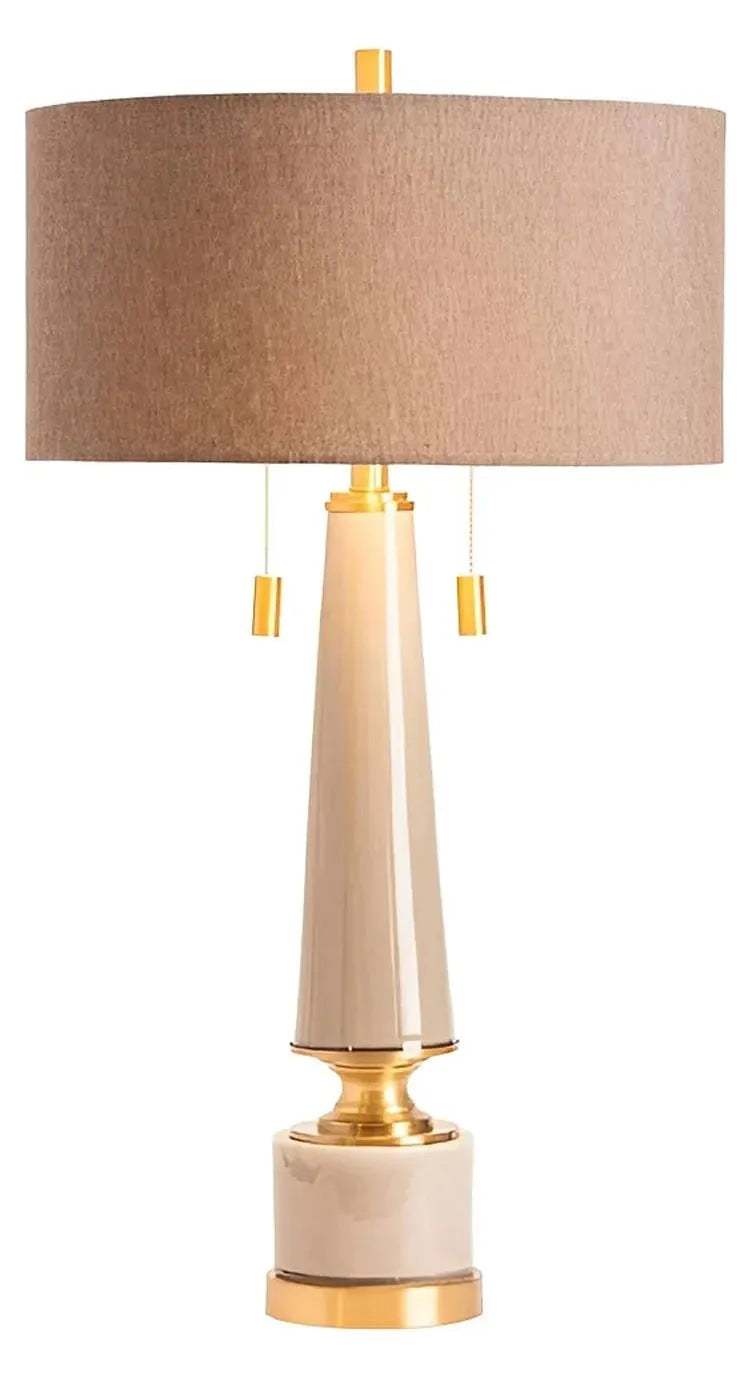 Arided of Blue Hill Table Lamps (2-Pack), Brown, Traditional