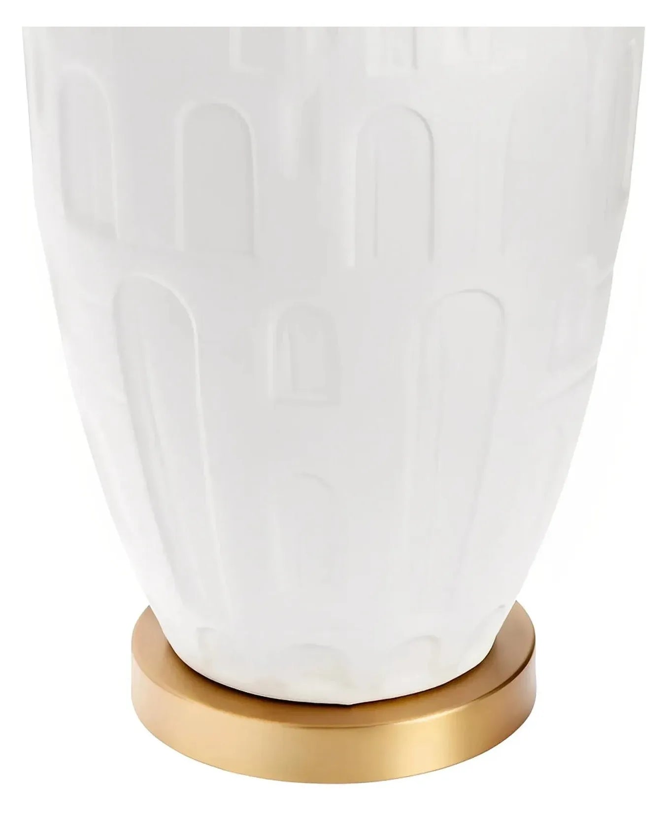 Sabik of Providence Table Lamps (2-Pack), White, Contemporary