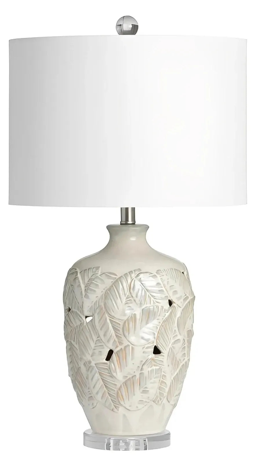 Thalim of Northfield Table Lamps (2-Pack), Beige, Coastal