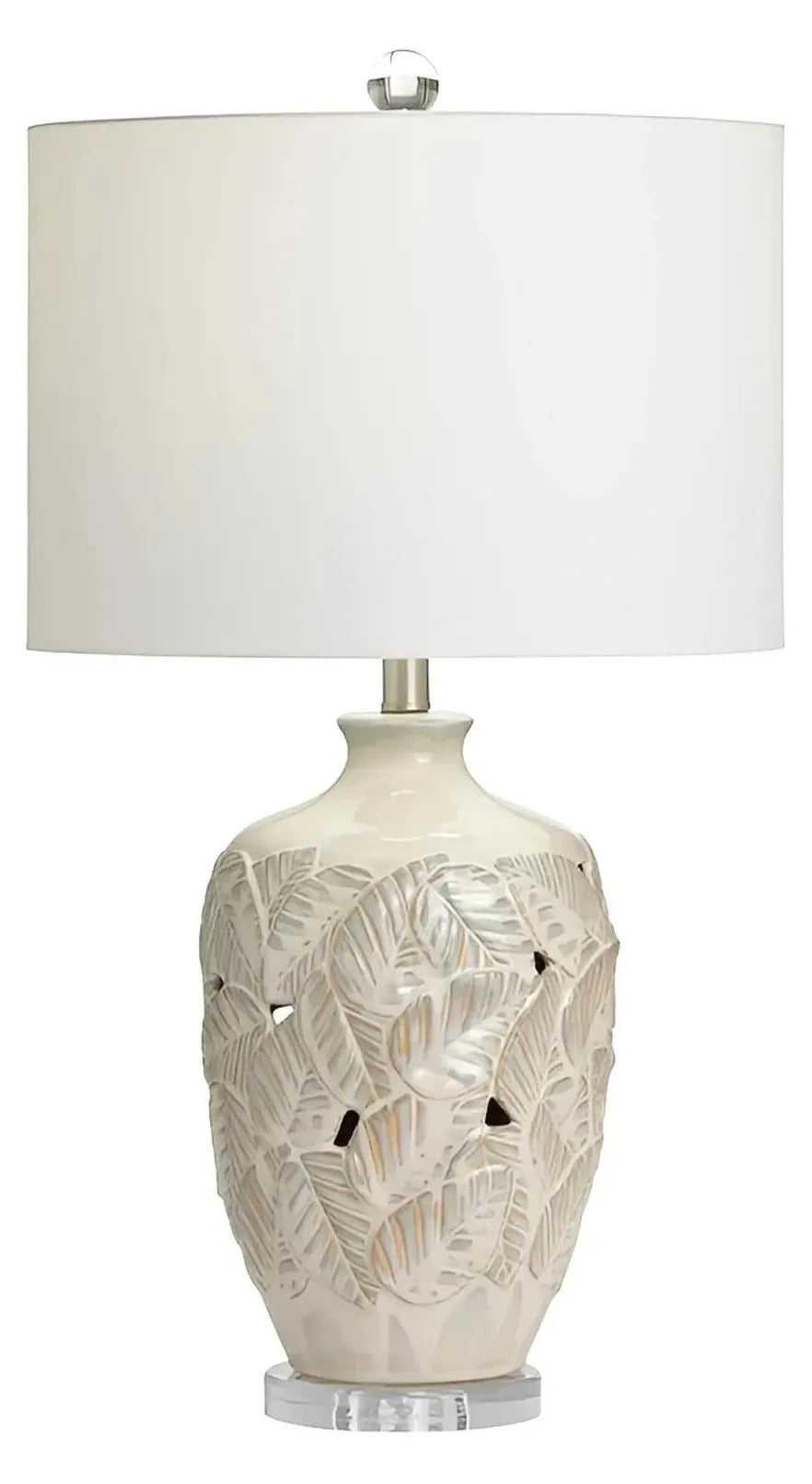 Thalim of Northfield Table Lamps (2-Pack), Beige, Coastal