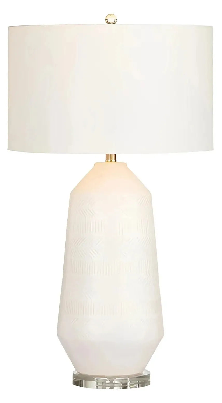 Regor of Acadia Table Lamps (2-Pack), White, Transitional