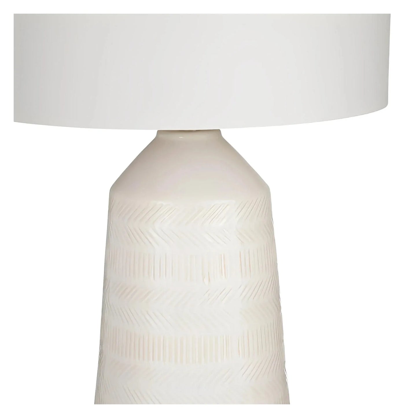 Regor of Acadia Table Lamps (2-Pack), White, Transitional