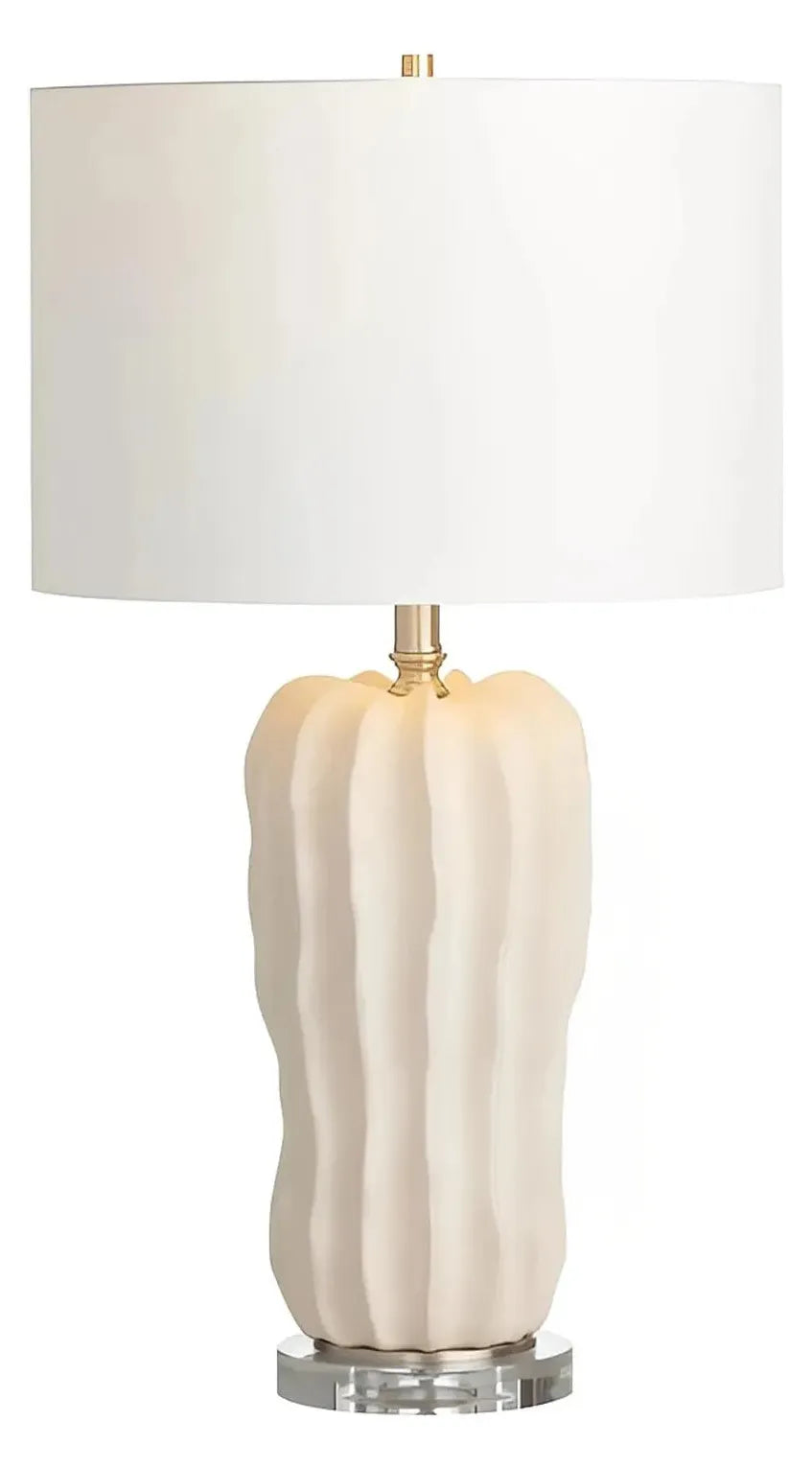 Beid of Elmwood Table Lamps (2-Pack), Beige, Transitional