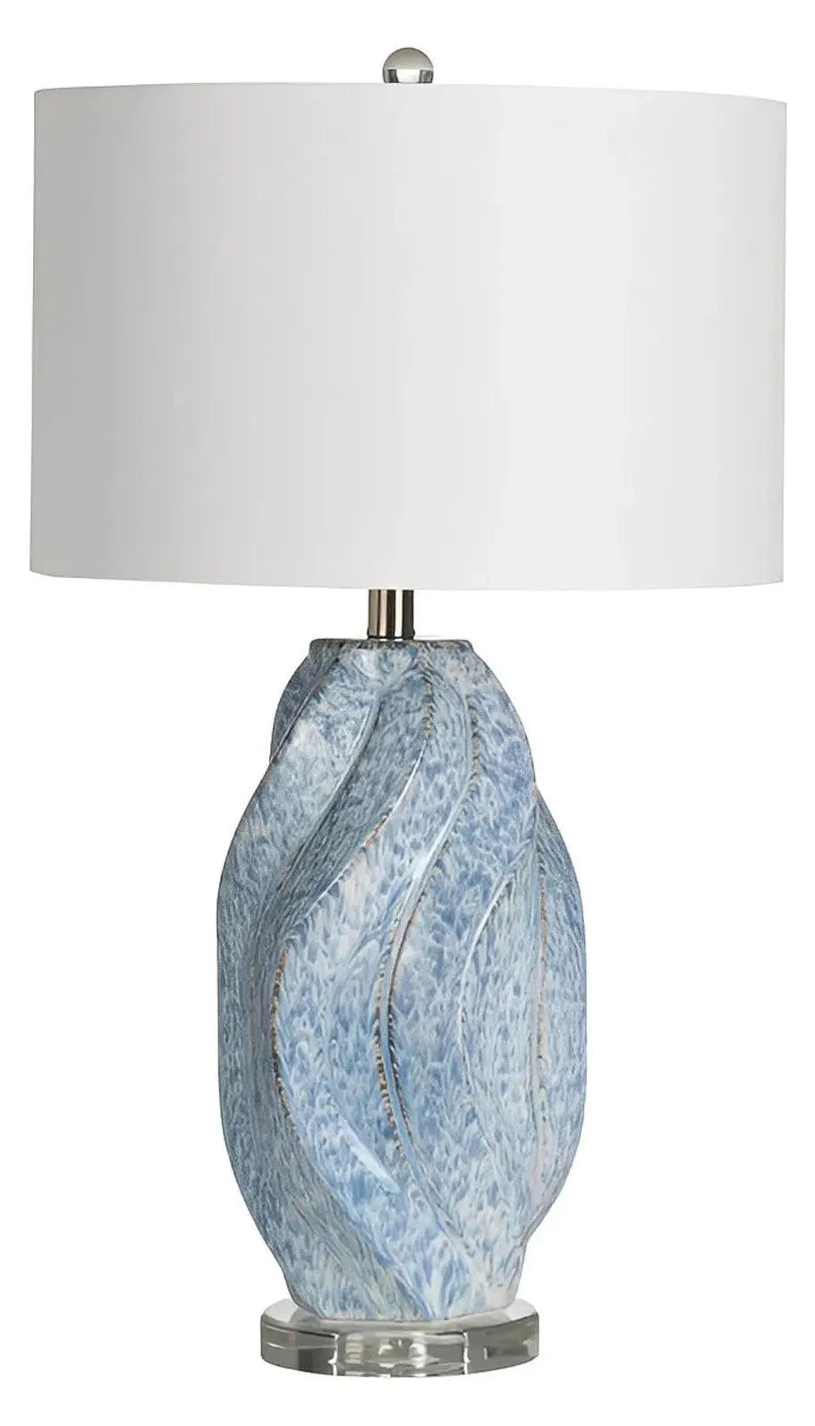Deneb of Bar Harbor Table Lamps (2-Pack), Blue, Transitional