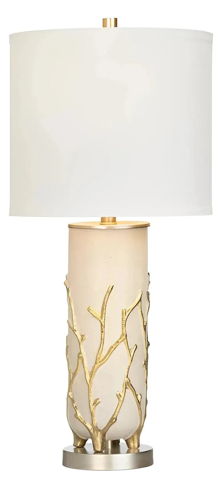 Vega of Stillwater Table Lamps (2-Pack), Gold, Contemporary
