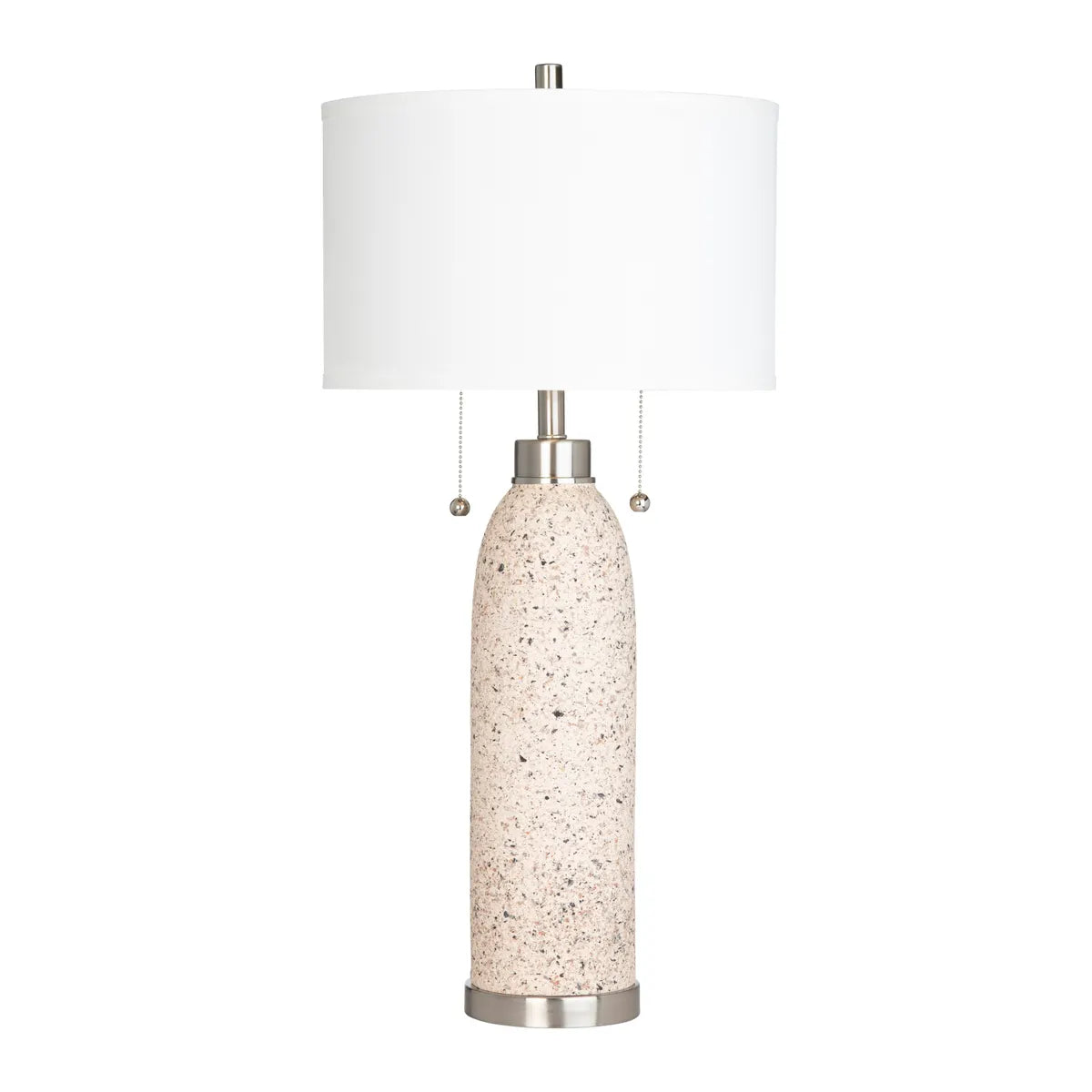 Nihal of Westport Table Lamps (2-Pack), Beige, Transitional