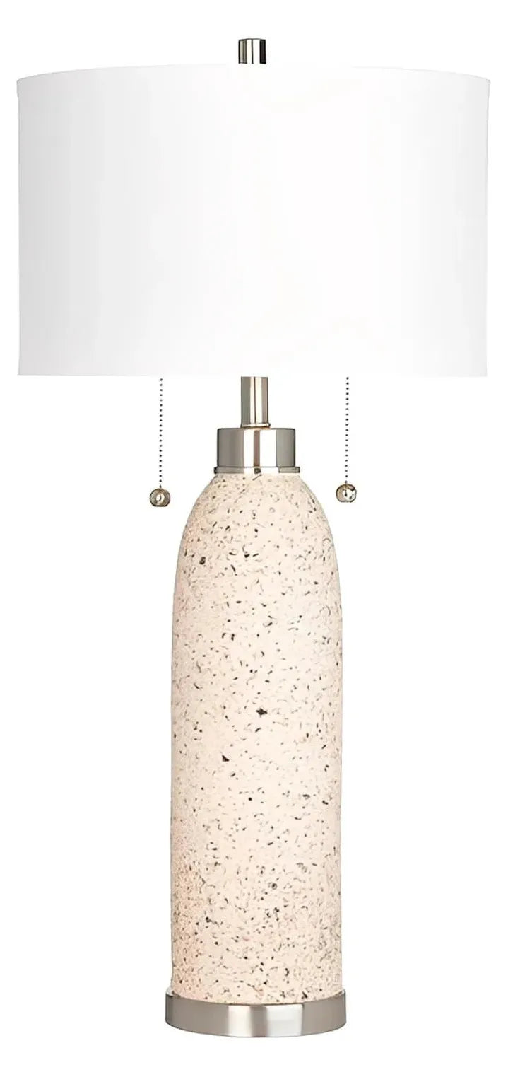 Nihal of Westport Table Lamps (2-Pack), Beige, Transitional