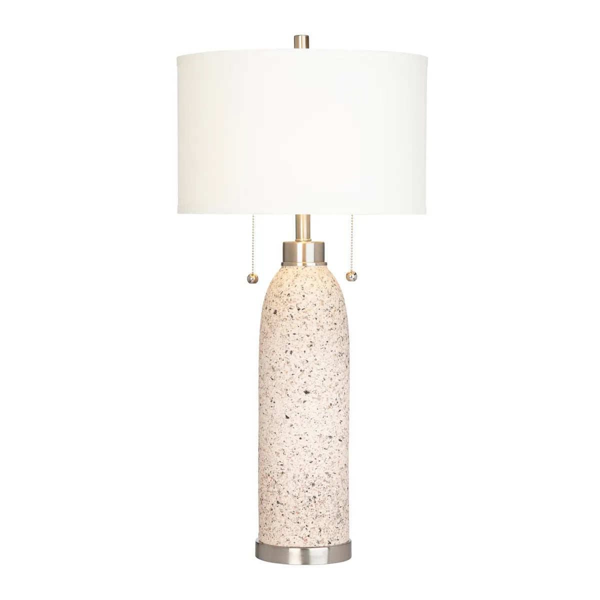 Nihal of Westport Table Lamps (2-Pack), Beige, Transitional