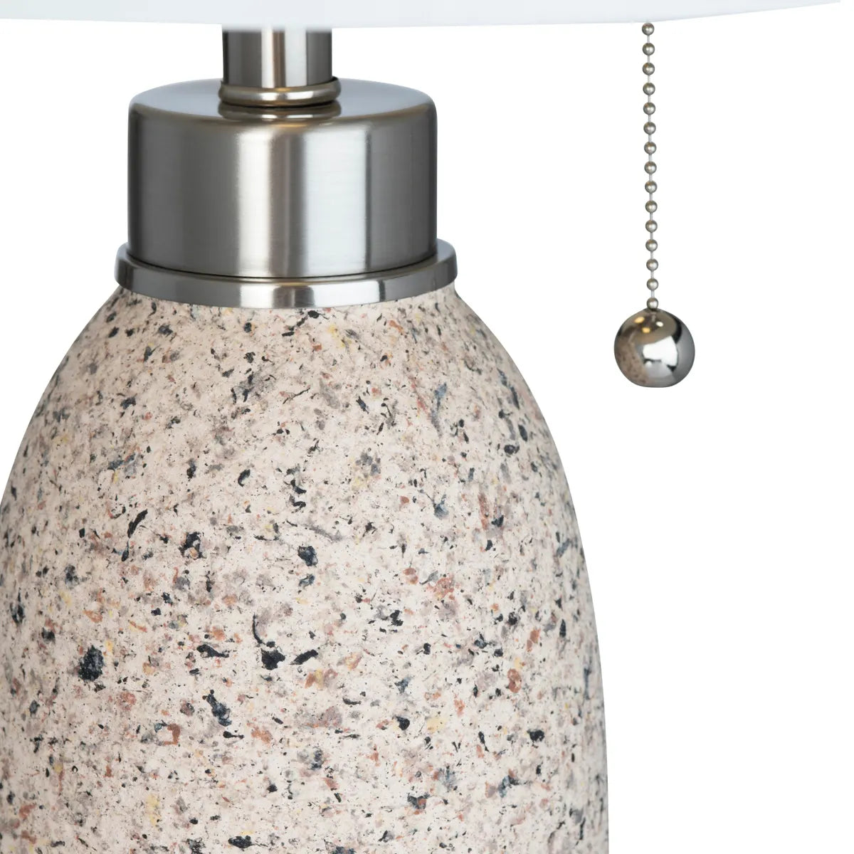 Nihal of Westport Table Lamps (2-Pack), Beige, Transitional