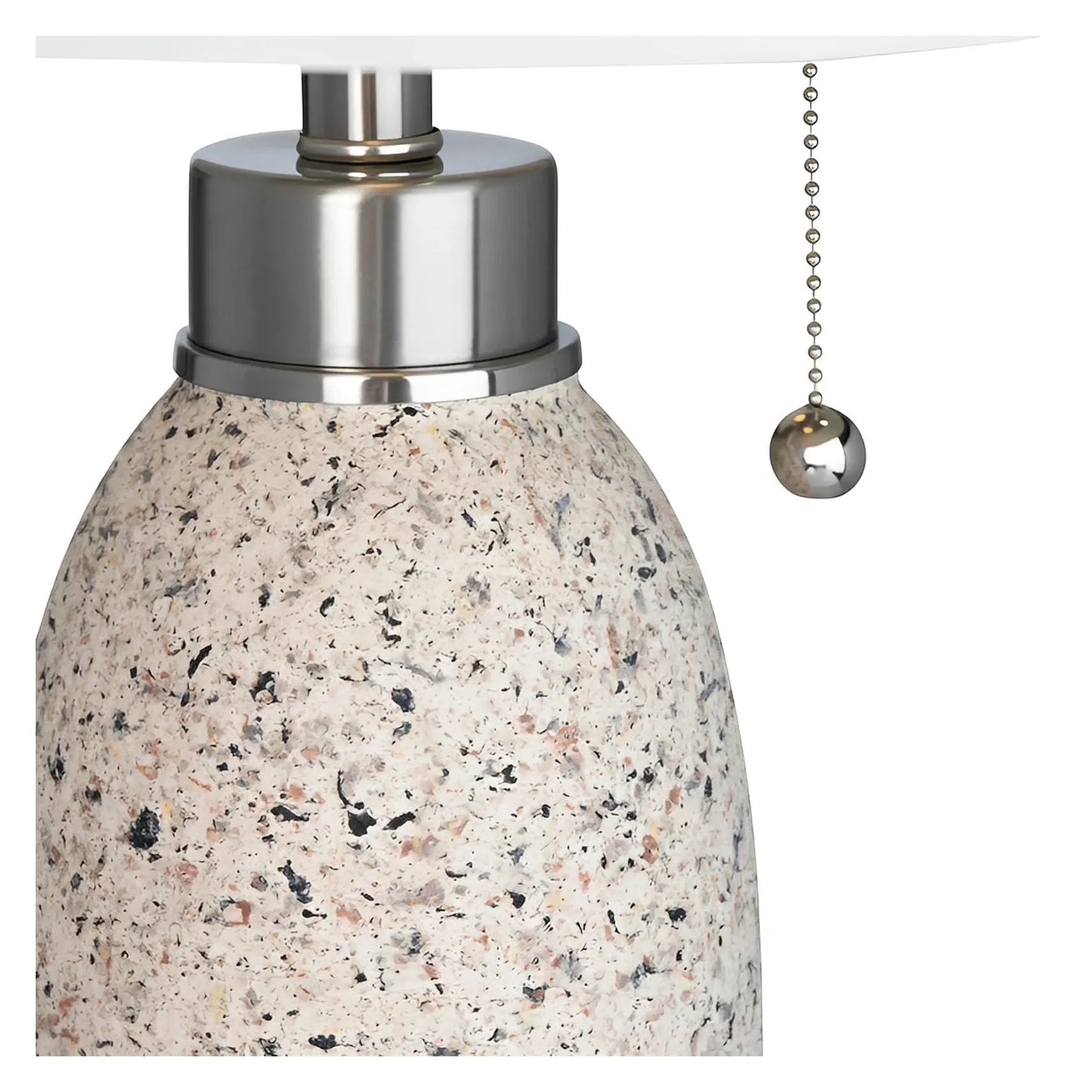 Nihal of Westport Table Lamps (2-Pack), Beige, Transitional