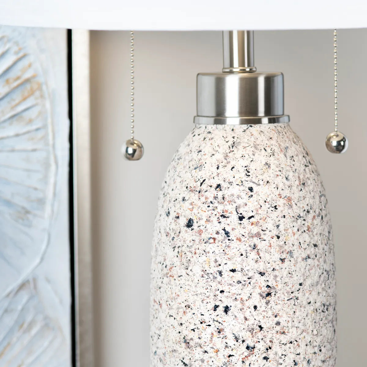 Nihal of Westport Table Lamps (2-Pack), Beige, Transitional