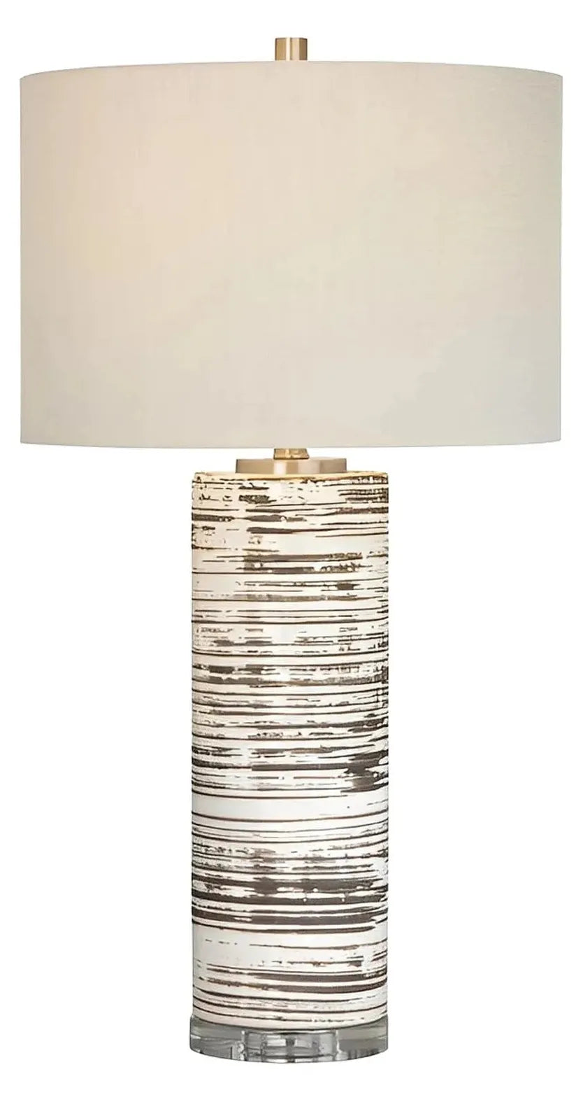 Menkar of Housatonic Table Lamps (2-Pack), Grey, Transitional