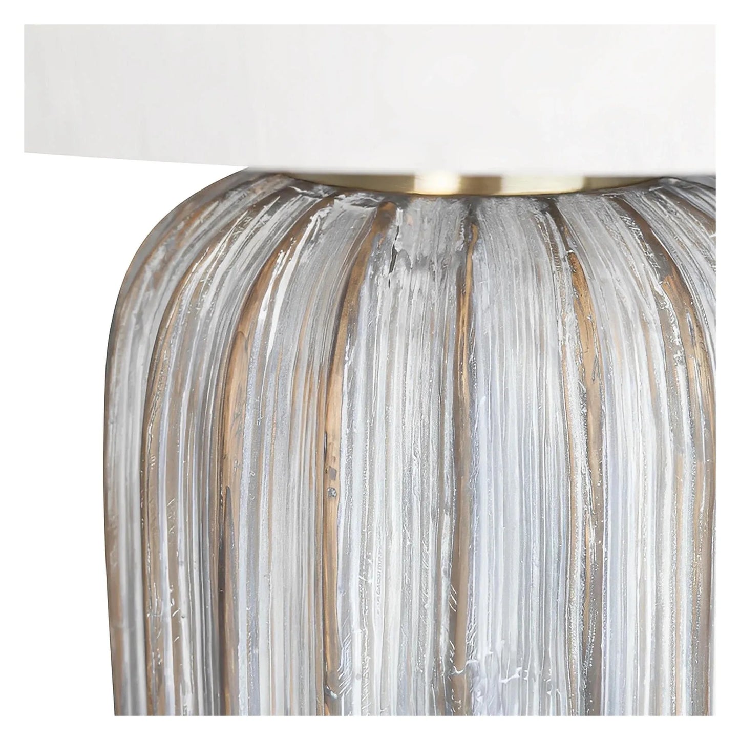 Nihal of Burlington Table Lamps (2-Pack), Grey, Transitional