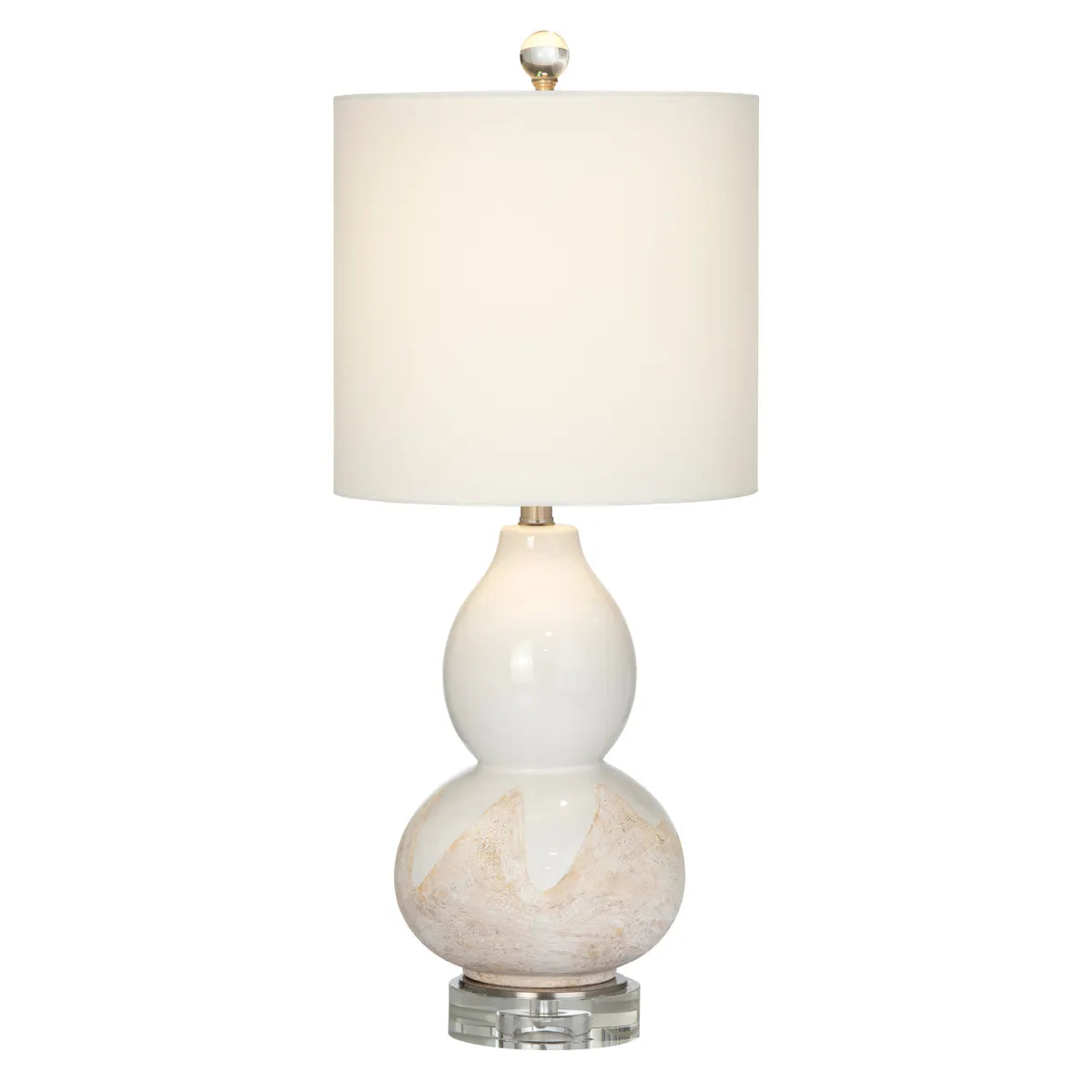 Wasat of Nantucket Table Lamps (2-Pack), White, Transitional