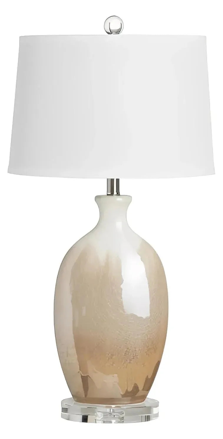 Wezen of Lowell Table Lamps (2-Pack), Orange, Transitional