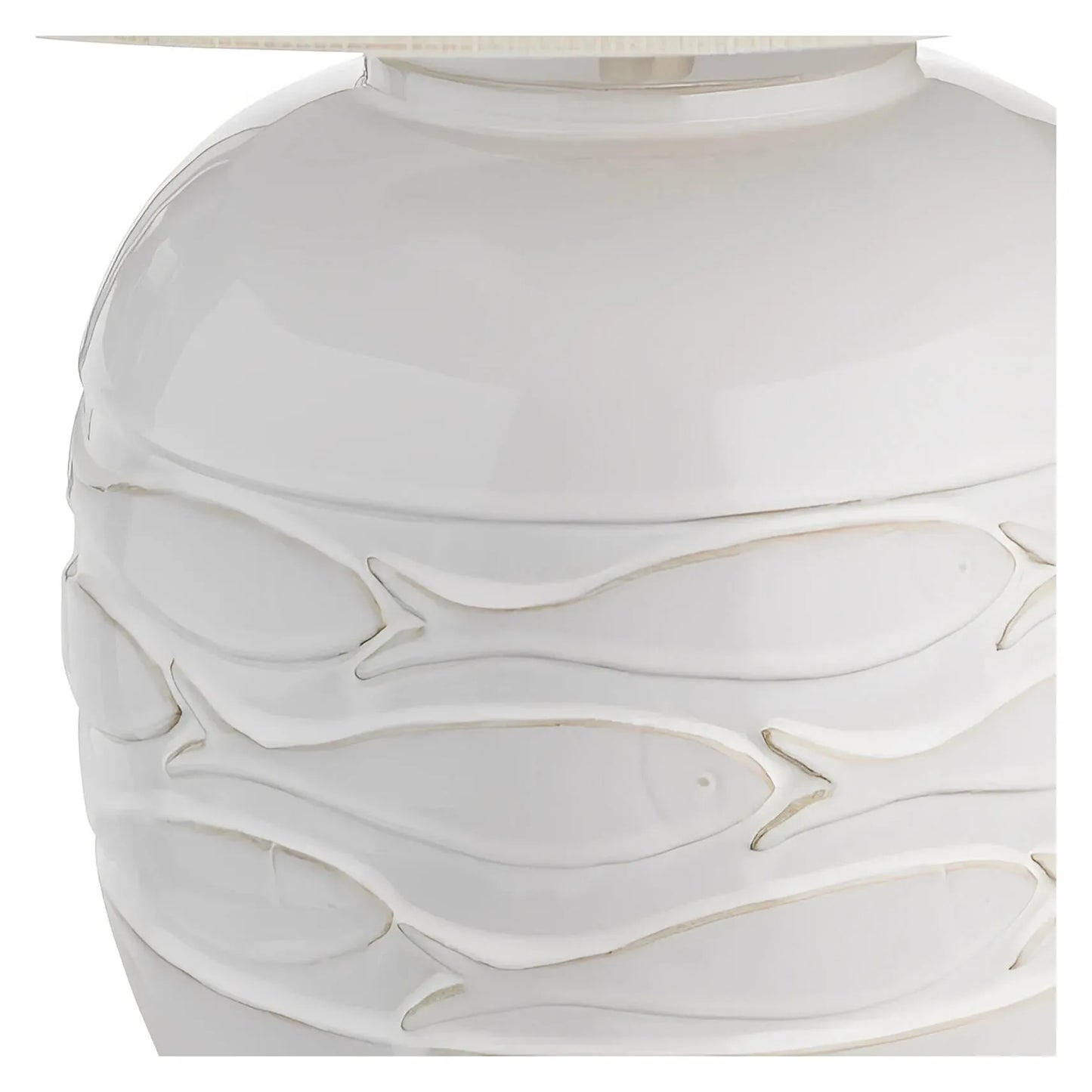 Castor of Bangor Table Lamps (2-Pack), Cream, Coastal