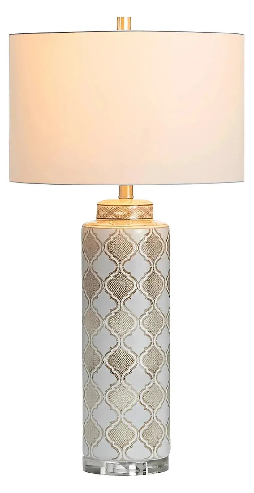 Albali of Cedar Hill Table Lamps (2-Pack), Gold, Transitional