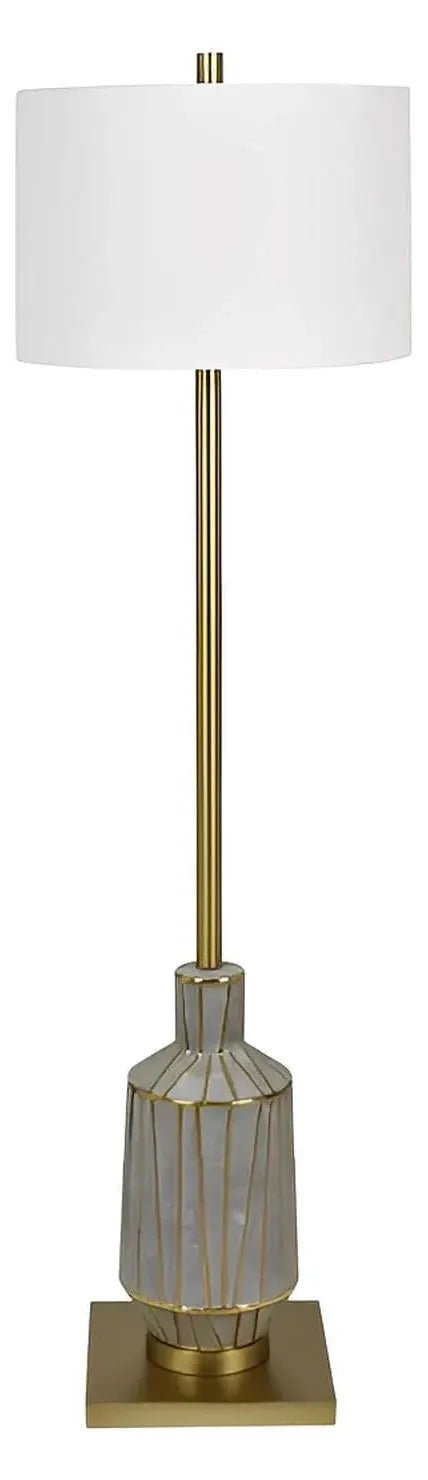 Acrux of Northfield Floor Lamp, Grey, Transitional