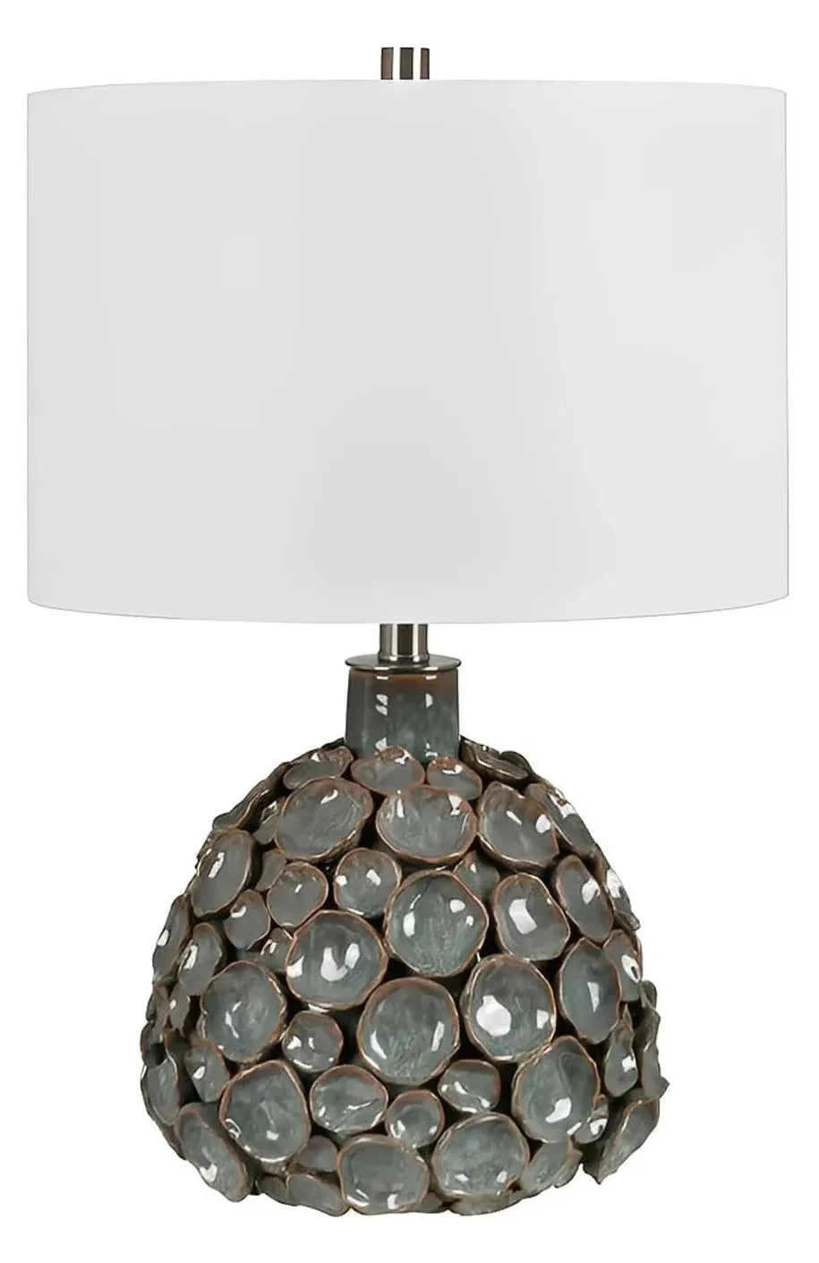 Markab of Stowe Table Lamps (2-Pack), Grey, Coastal