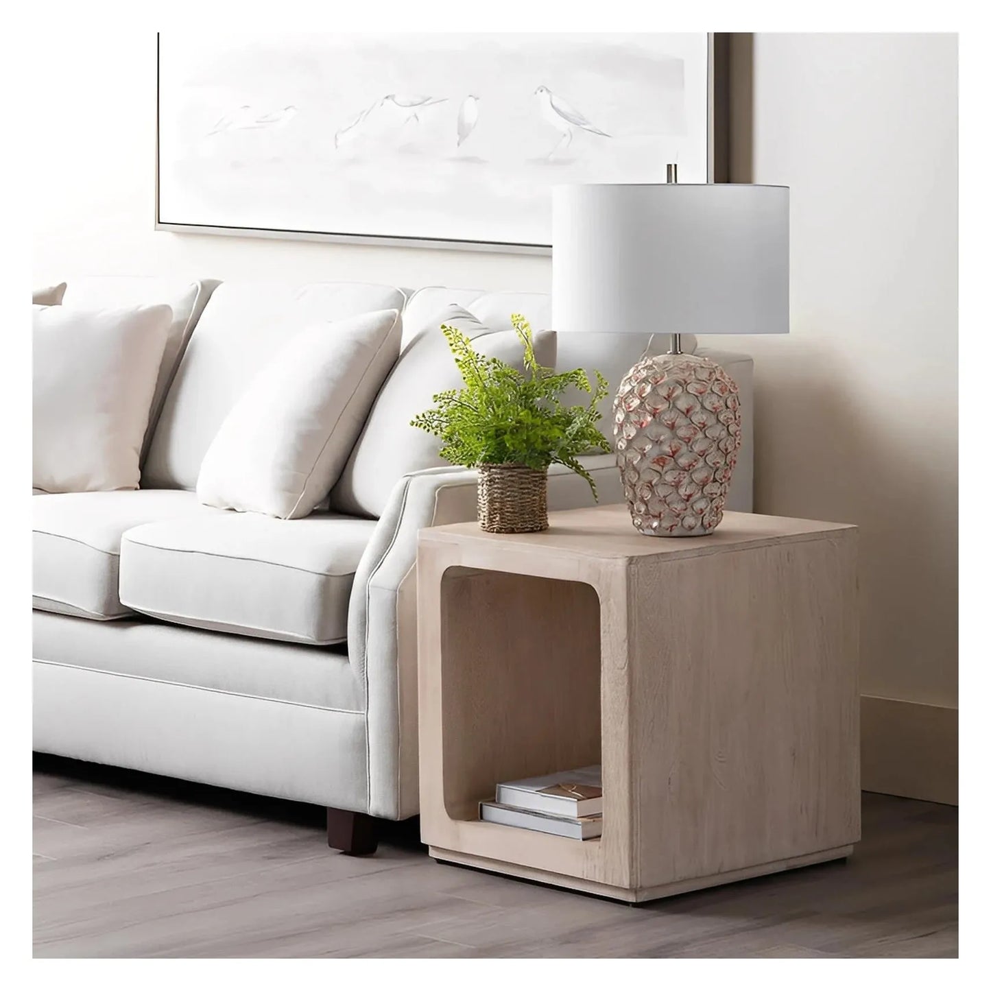 Rigel of Concord Table Lamps (2-Pack), White, Coastal