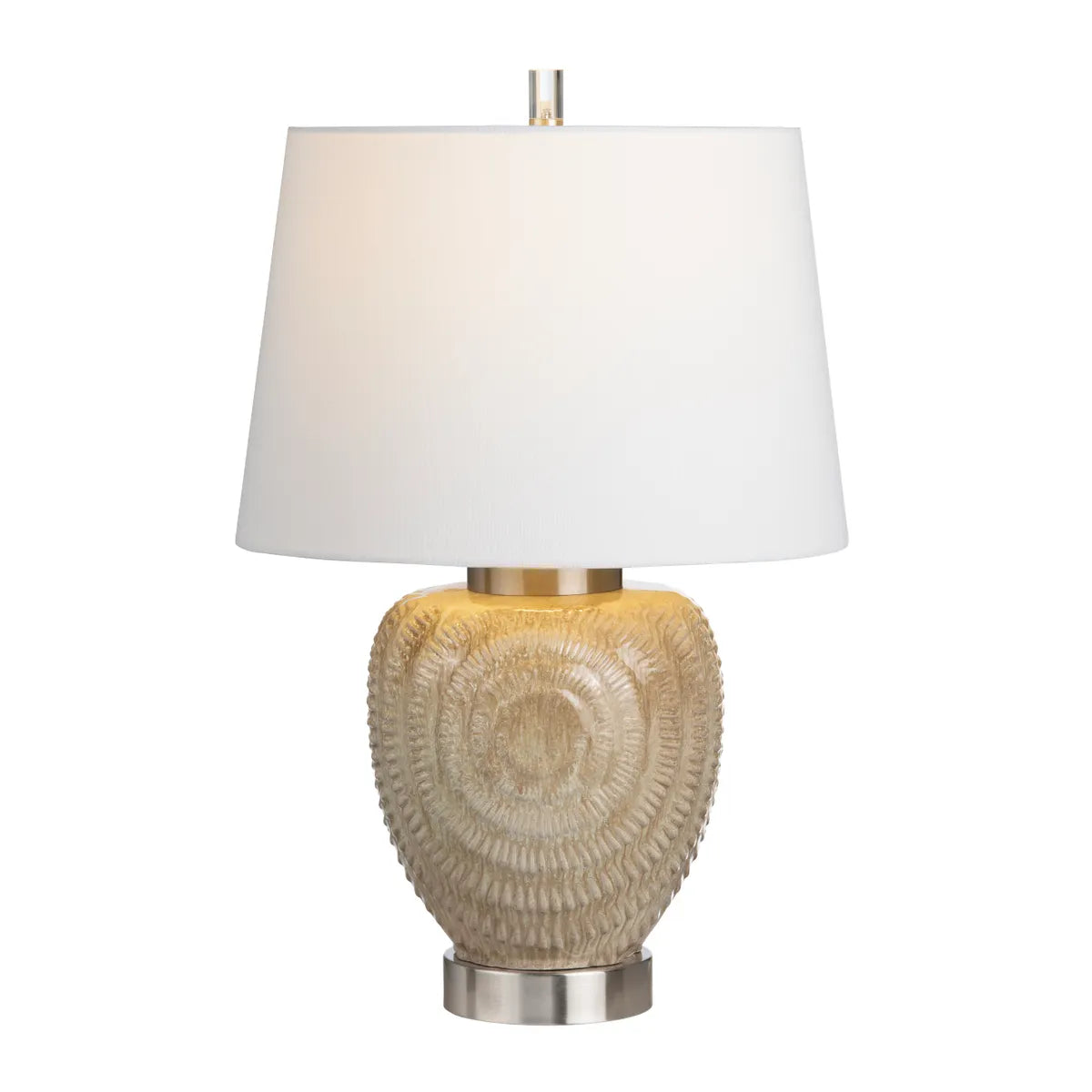 Zubenelgenubi of Appleton Table Lamps (2-Pack), Green, Coastal
