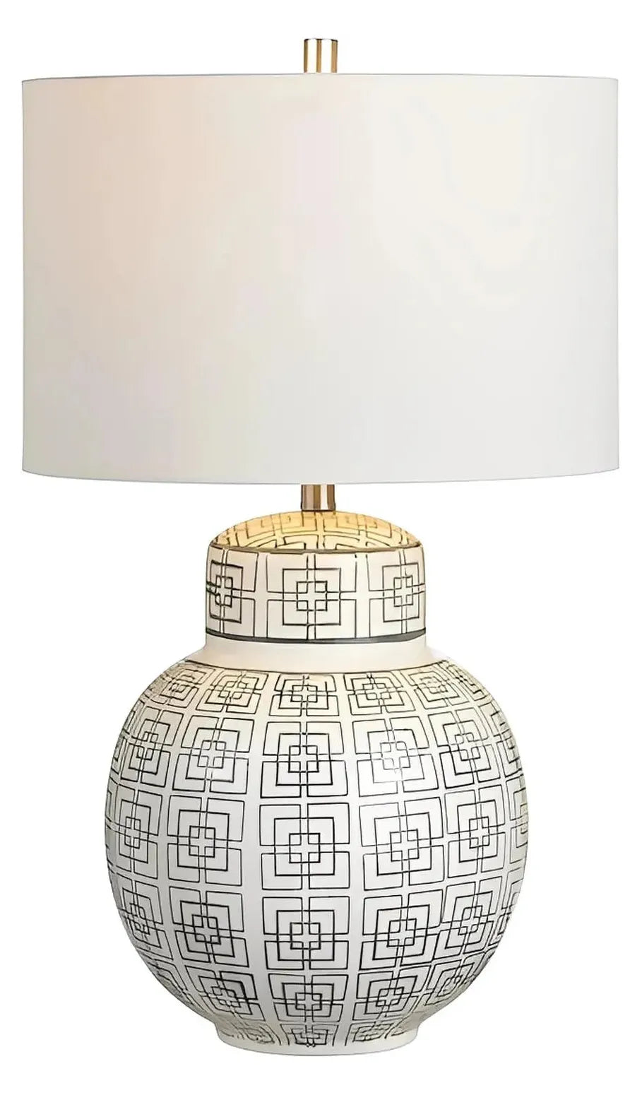 Alcor of Providence Table Lamps (2-Pack), Green, Transitional