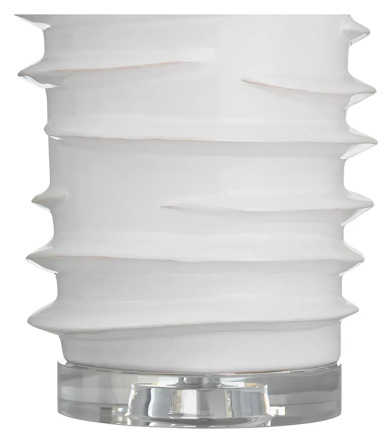 Zaurak of Appleton Table Lamps (2-Pack), White, Contemporary