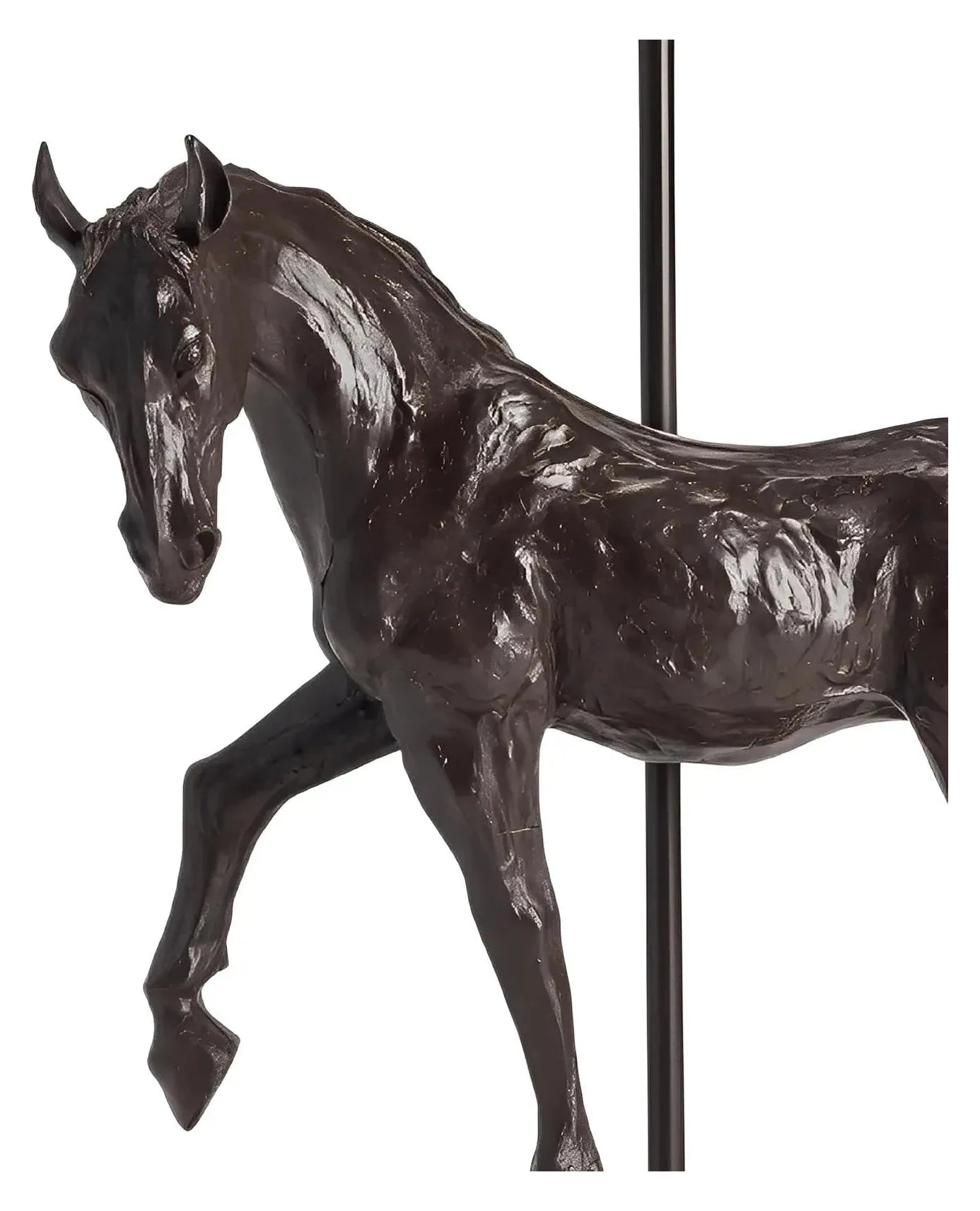 Horse of Stillwater Table Lamps (2-Pack), Bronze, Rustic