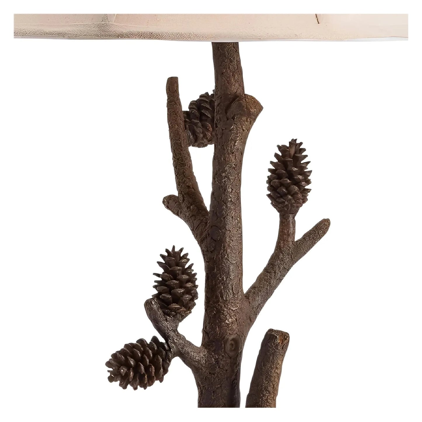 Branch of Burlington Table Lamps (2-Pack), Brown, Rustic