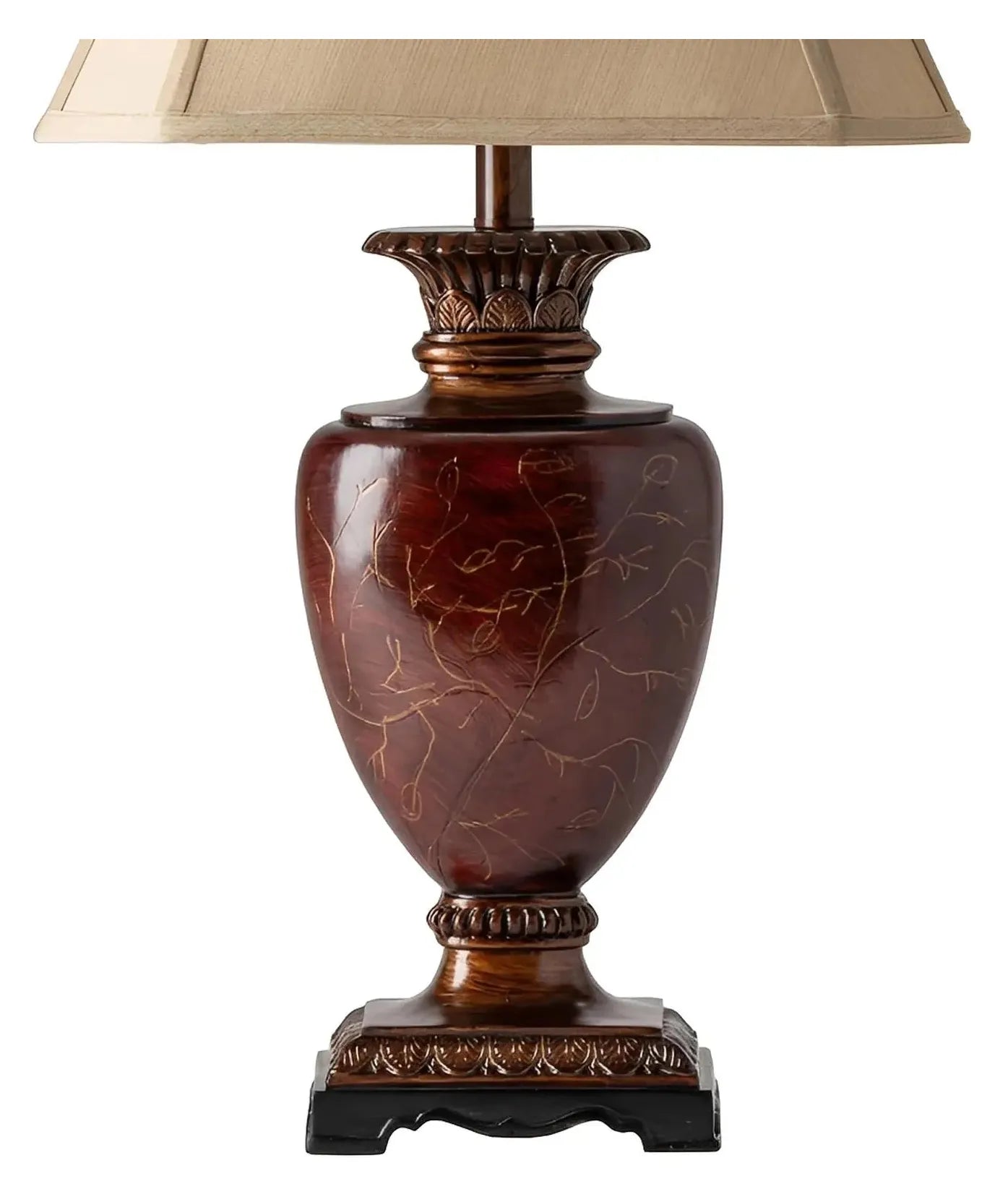 Markab of Silverbrook Table Lamps (2-Pack), Brown, Traditional