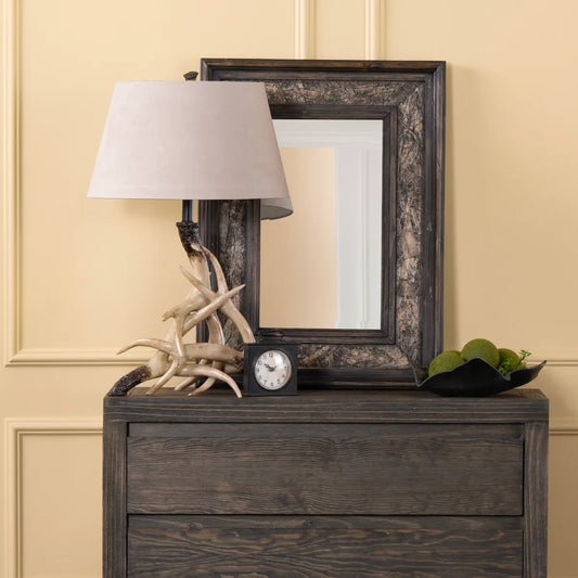Zubenelgenubi of Lewiston Table Lamps (2-Pack), Brown, Rustic
