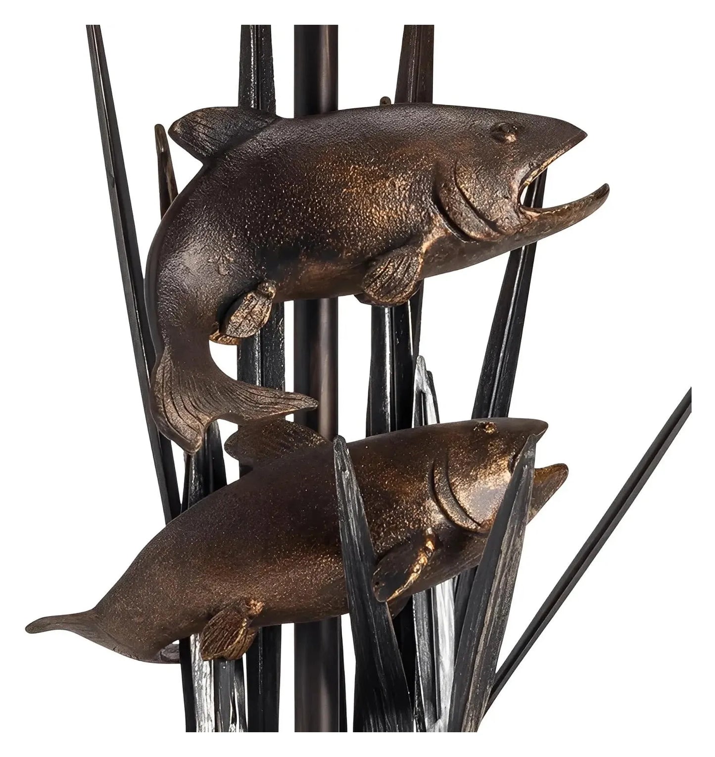 Passing Bass Table Lamps (2-Pack), Bronze, Rustic