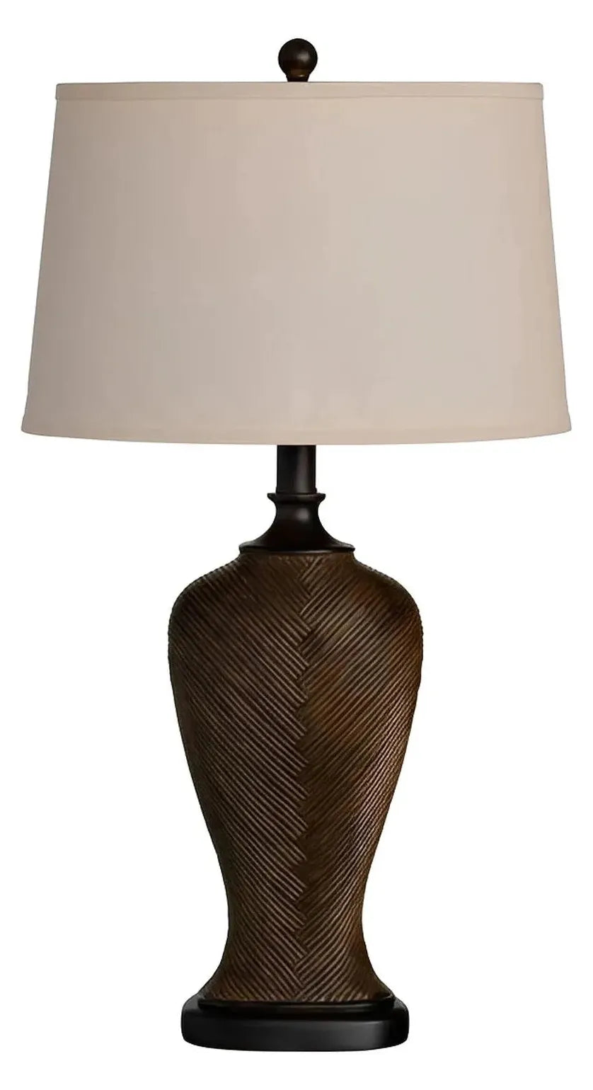 Tania Borealis of Concord Table Lamps (2-Pack), Brown, Traditional