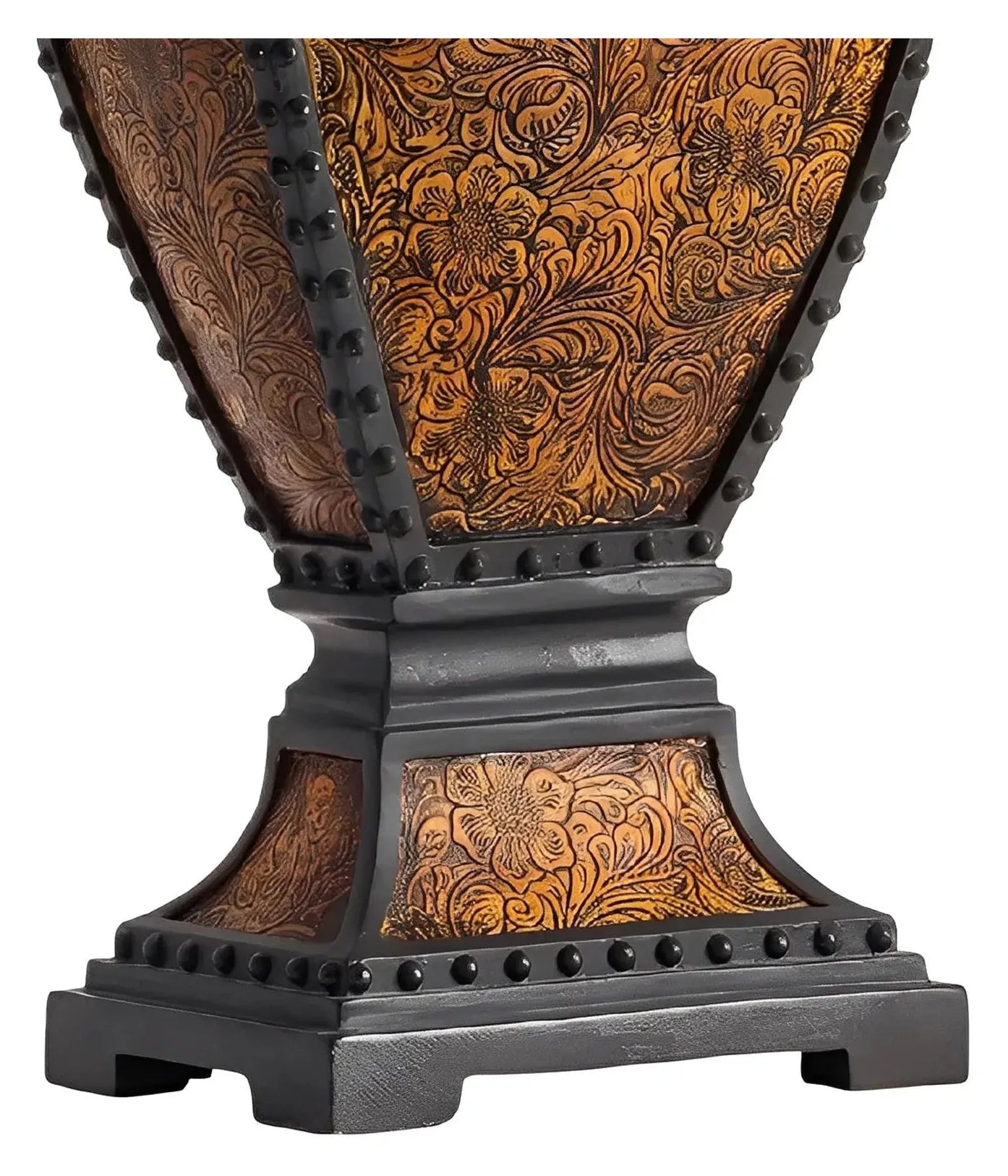 Avior of Fairhaven Table Lamps (2-Pack), Brown, Rustic