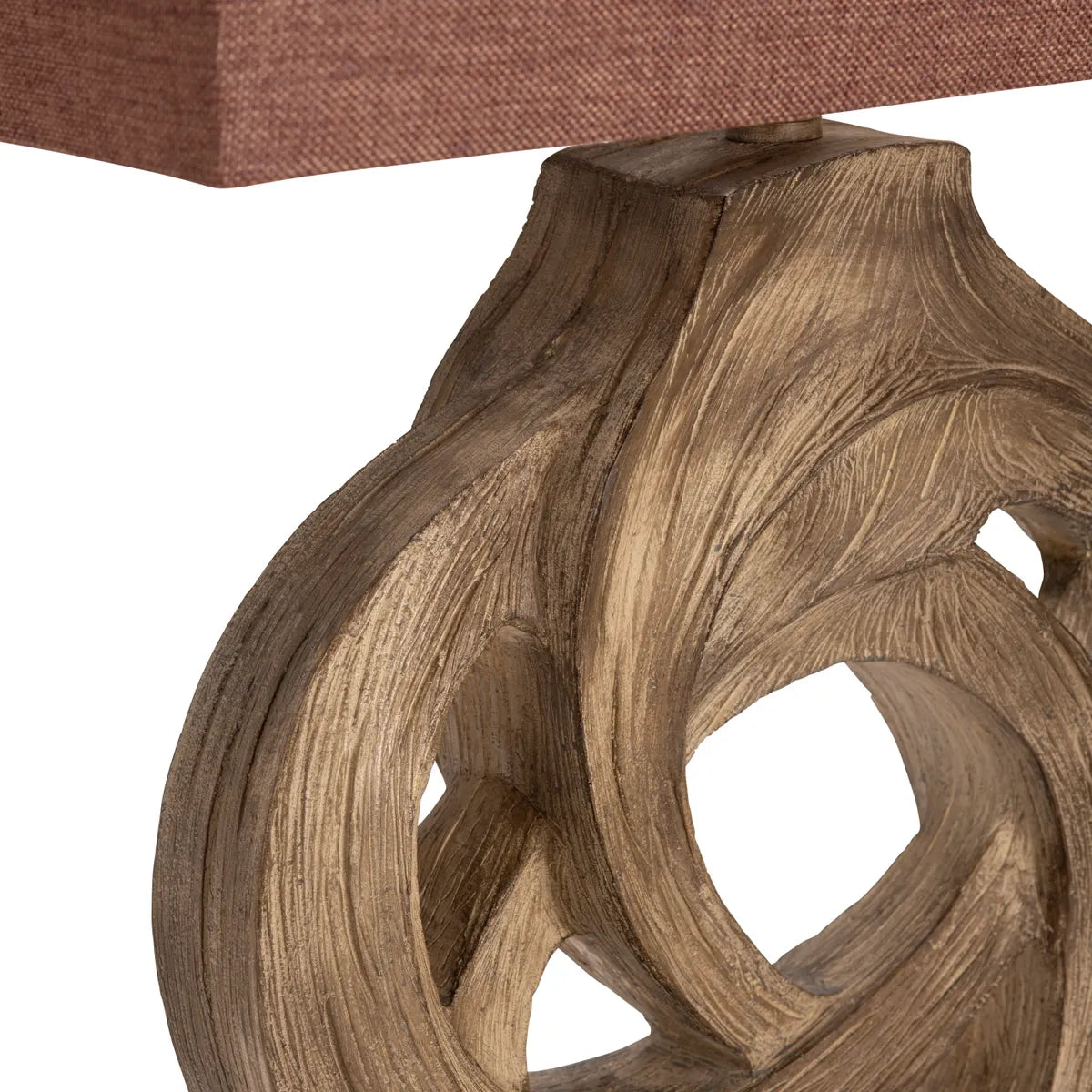 Enif of Lowell Table Lamps (2-Pack), Brown, Rustic