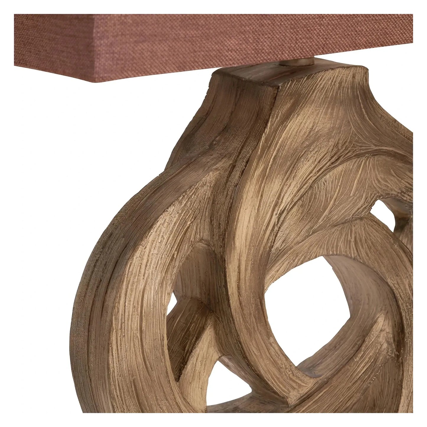 Enif of Lowell Table Lamps (2-Pack), Brown, Rustic