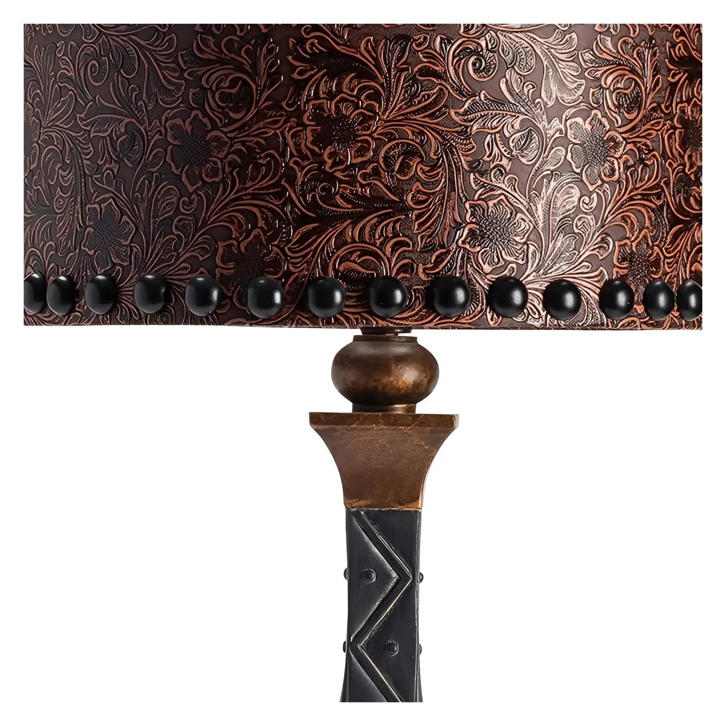 Deneb of Saratoga Table Lamps (2-Pack), Brown, Rustic