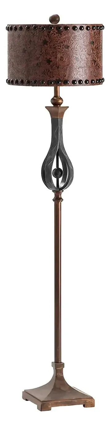 Kennebec Bay Floor Lamp, Brown, Rustic