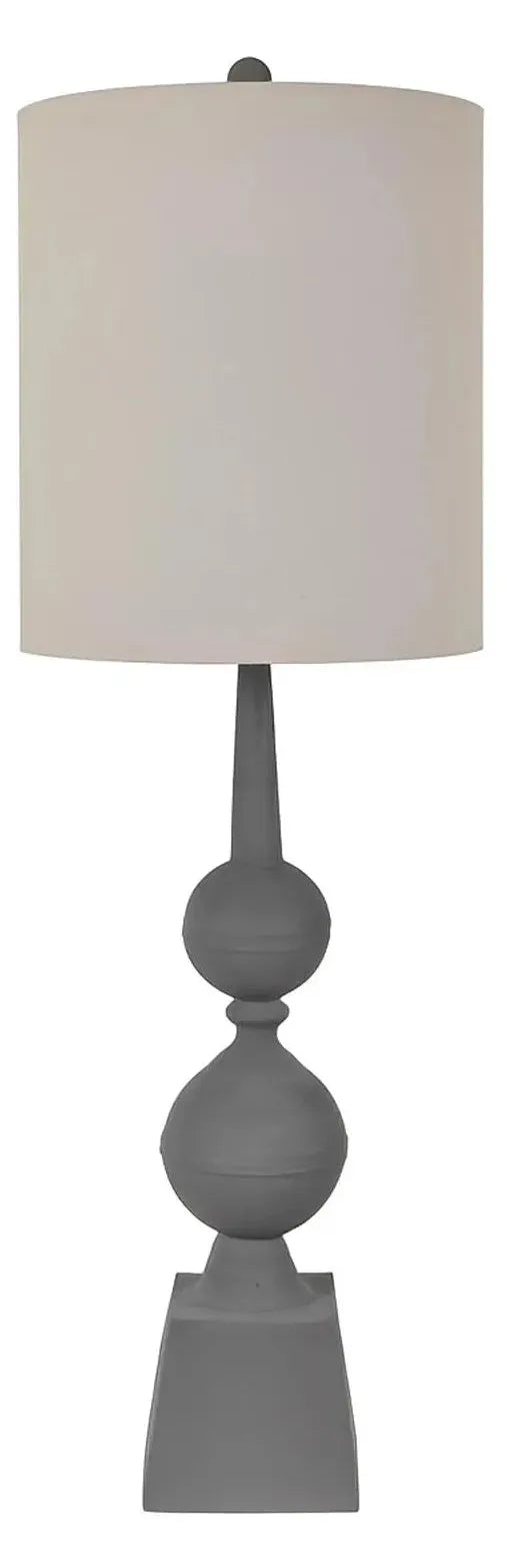 Eridani of Rosemont Table Lamps (2-Pack), Grey, Traditional