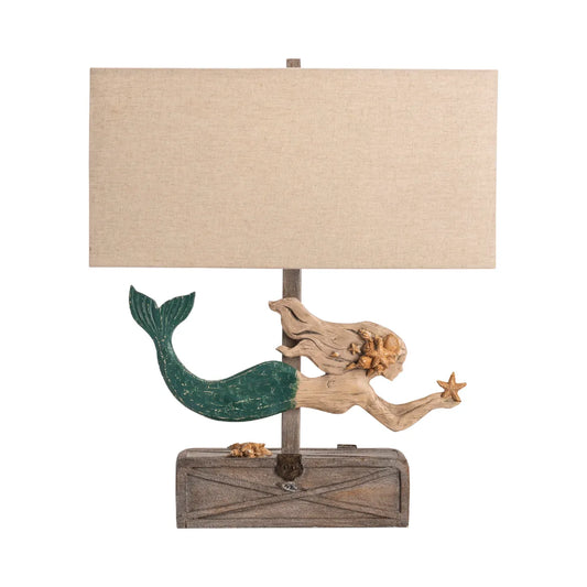 Elara of Lewiston Table Lamps (2-Pack), Blue, Coastal