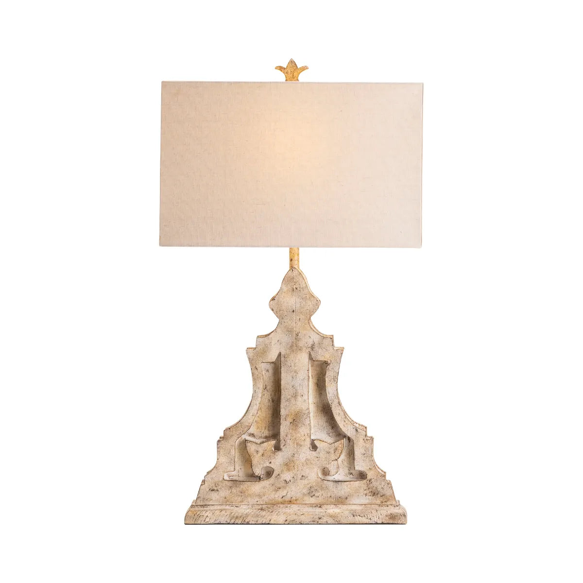 Segin of Haverhill Table Lamps (2-Pack), Beige, Rustic