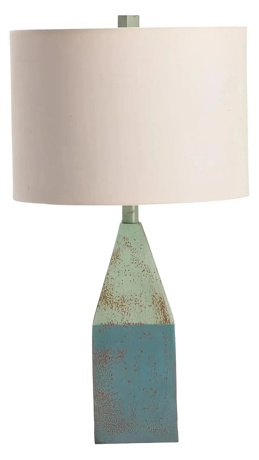 Nashira of Bay Harbor Table Lamps (2-Pack), Blue, Coastal